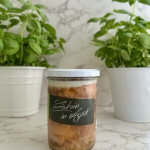 Eisbein im pikanten Aspik 400 g Dose